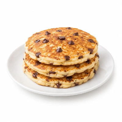 Iron Skillet Chocolate Chip Hotcakes