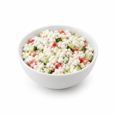 Iron Skillet Cottage Cheese Salad