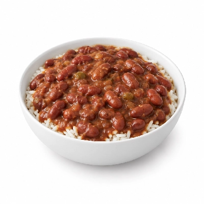 Iron Skillet Creole Red Beans and Rice