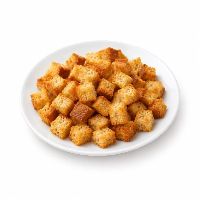 Iron Skillet Croutons
