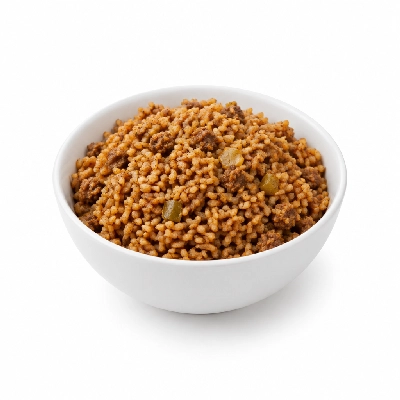 Iron Skillet Dirty Rice (No Pork)
