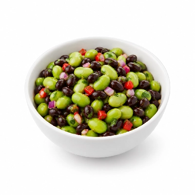 Iron Skillet Edamame & Black Bean Salad