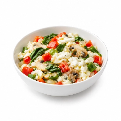 Iron Skillet Egg White Veggie Skillet