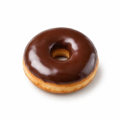 Iron Skillet Frosted Chocolate Donut (Chocolate Icing)