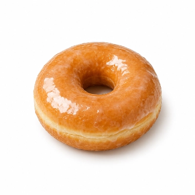 Iron Skillet Glazed Donut