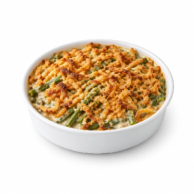 Iron Skillet Green Bean Casserole