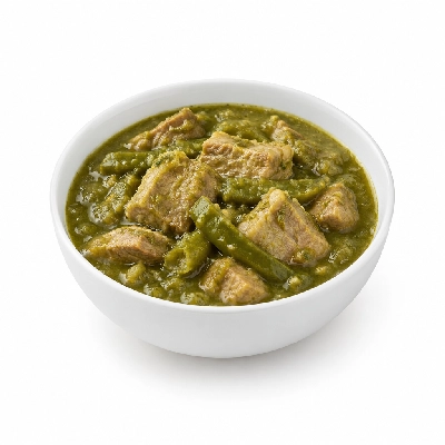 Iron Skillet Green Chili Pork Stew