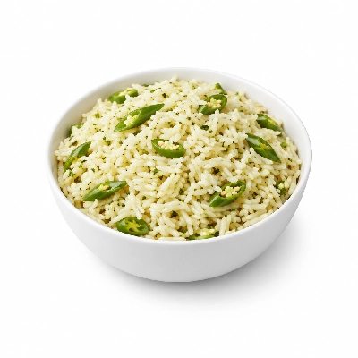 Iron Skillet Green Chili Rice