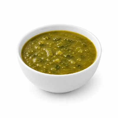 Iron Skillet Green Chili Soup