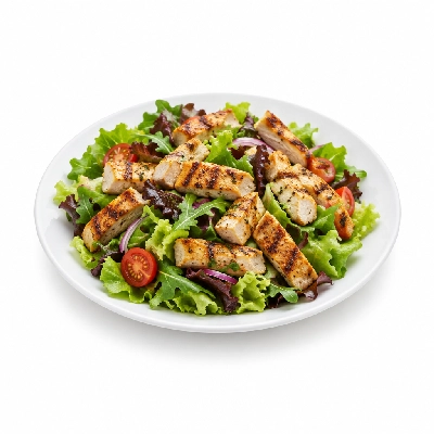 Iron Skillet Grilled Chicken Salad