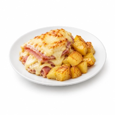 Iron Skillet Ham & Cheese with Potatoes (Country Pride)