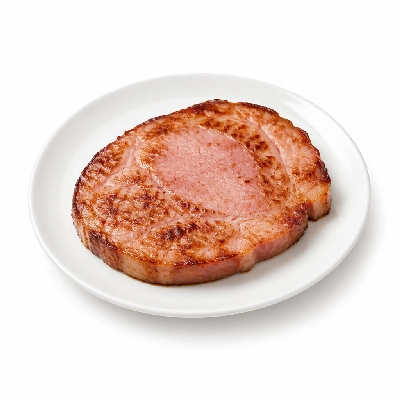 Iron Skillet Ham Steak Dinner