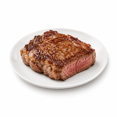 Iron Skillet Hand Cut 24 Oz Sirloin Breakfast