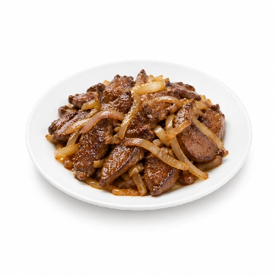 Iron Skillet Liver and Onions