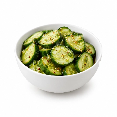 Iron Skillet Marinated Cucumber Salad