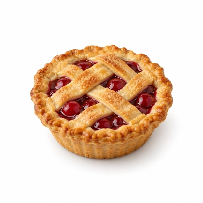 Iron Skillet Mini Cherry Pie