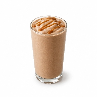 Iron Skillet Mocha Caramel Milkshake