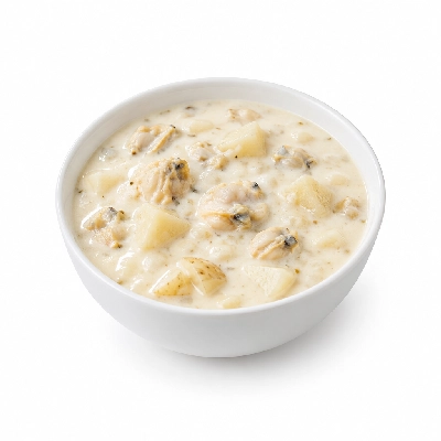 Iron Skillet New England Clam Chowder