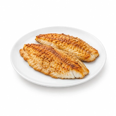 Iron Skillet Pan-Seared Tilapia