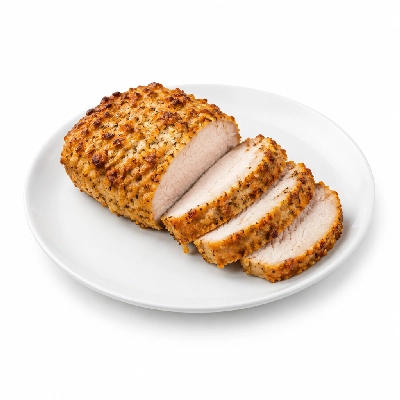 Iron Skillet Parmesan Crusted Pork Loin