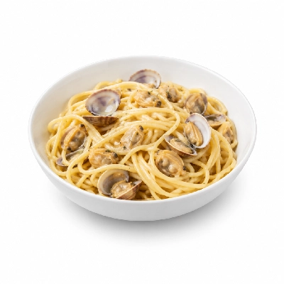 Iron Skillet Pasta with Clam Sauce
