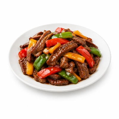 Iron Skillet Pepper Steak