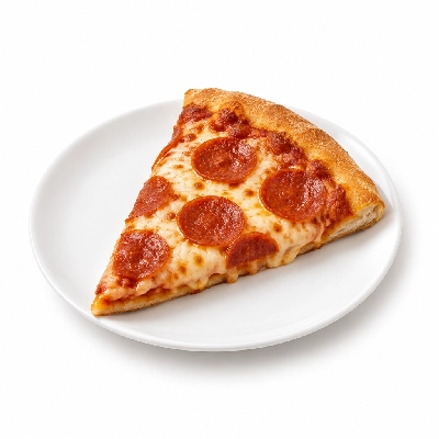 Iron Skillet Pepperoni Pizza Slice (0.17 Pie)