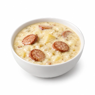 Iron Skillet Polish Sausage Chowder