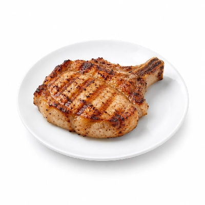Iron Skillet Pork Chop Dinner (Grilled)