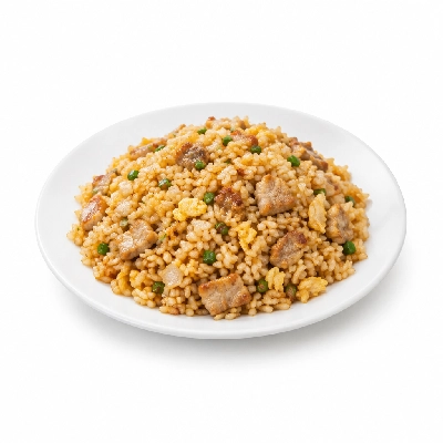 Iron Skillet Pork Fried Rice