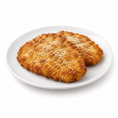 Iron Skillet Pork Loin Fritters Parmesan