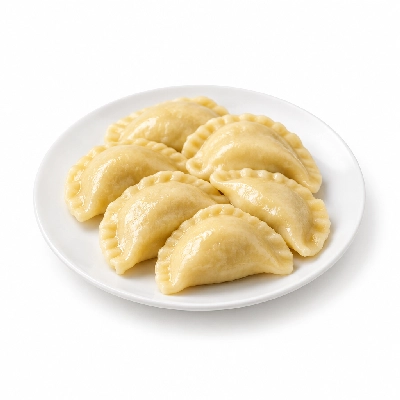Iron Skillet Potato Pierogies
