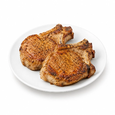 Iron Skillet Rancheros Pork Chops