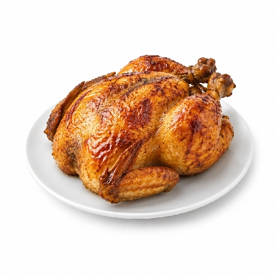 Iron Skillet Rotisserie Chicken