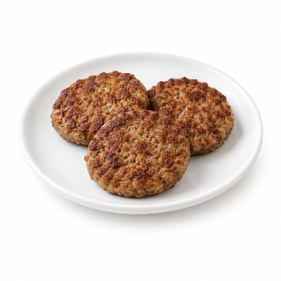 Iron Skillet Sausage Patties