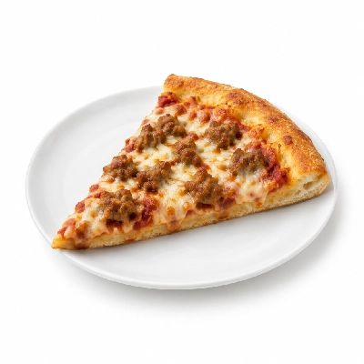 Iron Skillet Sausage Pizza Slice (0.12 Pie)