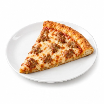 Iron Skillet Sausage Pizza Slice (0.17 Pie)