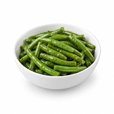 Iron Skillet Seasoned Green Beans