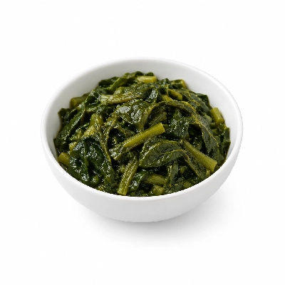 Iron Skillet Seasoned Greens