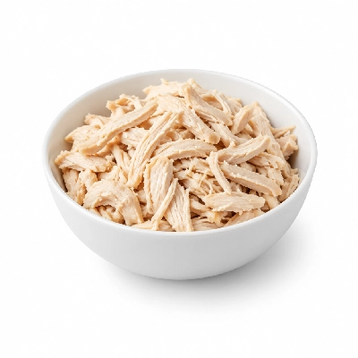 Iron Skillet Shredded Chicken