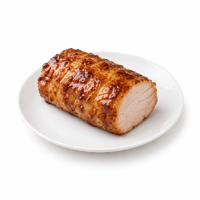Iron Skillet Smoked Bacon Glazed Pork Loins