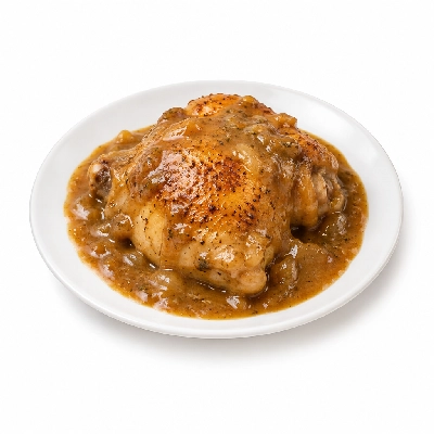 Iron Skillet Smothered Chicken