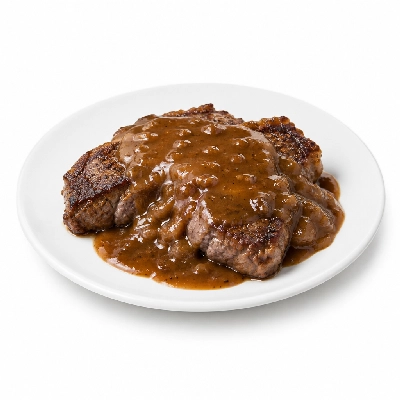 Iron Skillet Smothered Steak (TA)