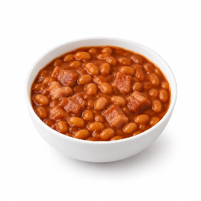 Iron Skillet Southwest Style Pork and Beans