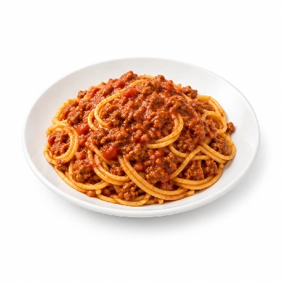 Iron Skillet Spaghetti with Meat Sauce