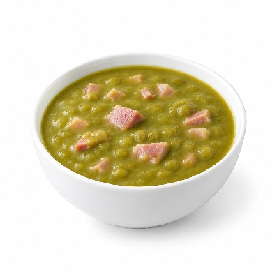 Iron Skillet Split Pea and Ham Soup