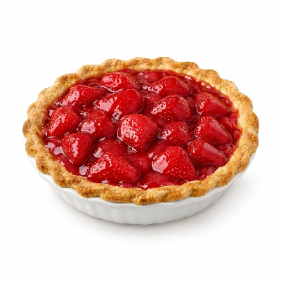 Iron Skillet Strawberry Pie