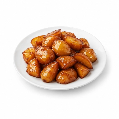 Iron Skillet Sugar Glazed Potatoes