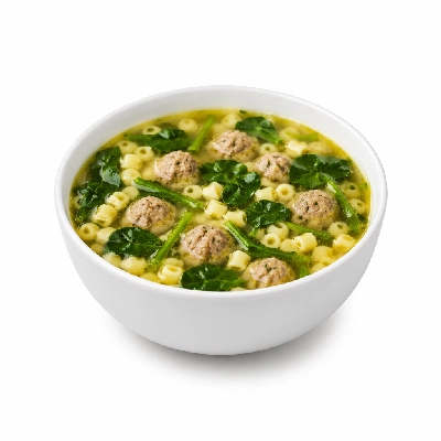 Iron Skillet Traditional Style Italian Wedding Soup