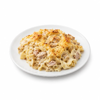 Iron Skillet Tuna Noodle Casserole